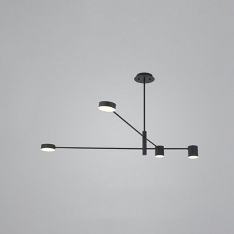 Sputnik kroonluchter verlichtingsarmatuur eigentijdse metalen hanglamp lichter voor woonkamer