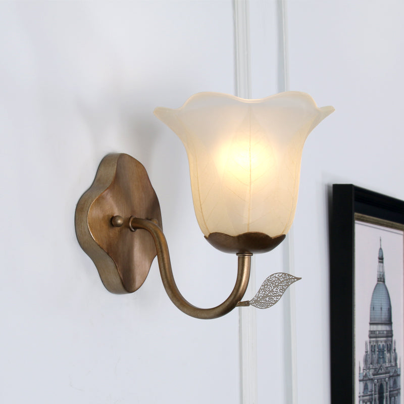 1 lampe de vanité évasée légère