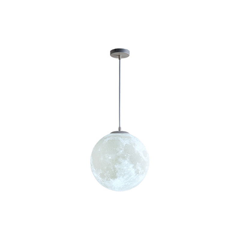 1 Lichte maan hangende verlichting armaturen eenvoud Noordse stijl plastic plafond hanglampje voor slaapkamer