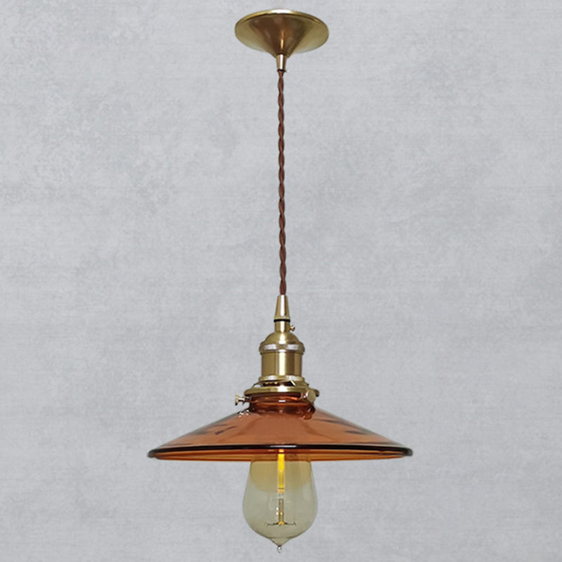 Marrone 1 a ciondolo leggero RETRO GLAST BAMDA LARMINE PENDANTI PANDANTE PER LA SOGGIO
