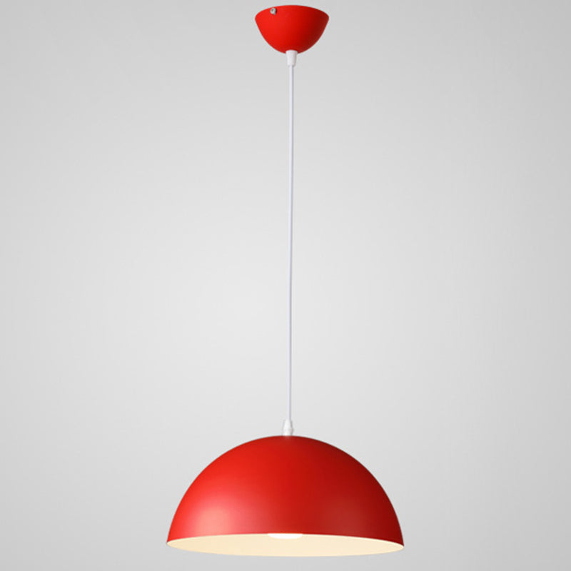Cudo a costola in metallo Light Appeding Light 1 Light Nordic Minimalist Hanging Lampada per il ristorante
