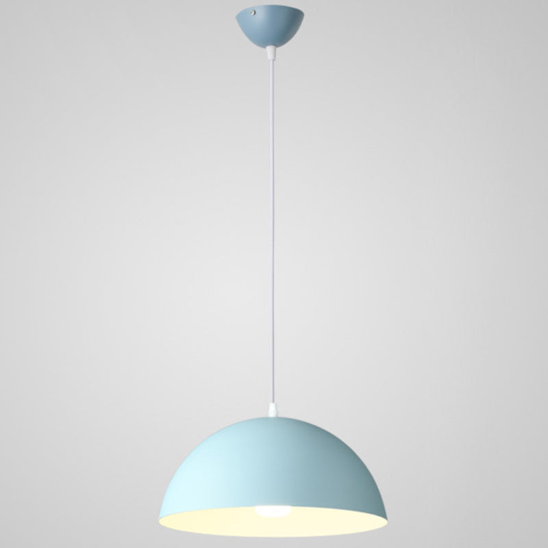 Cudo a costola in metallo Light Appeding Light 1 Light Nordic Minimalist Hanging Lampada per il ristorante