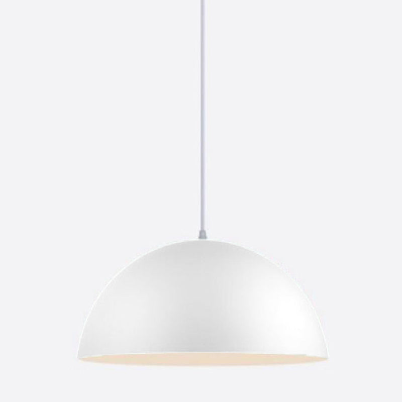 Dome Restaurant Drop Colgante de estilo moderno 1 Luz de techo colgante de luz