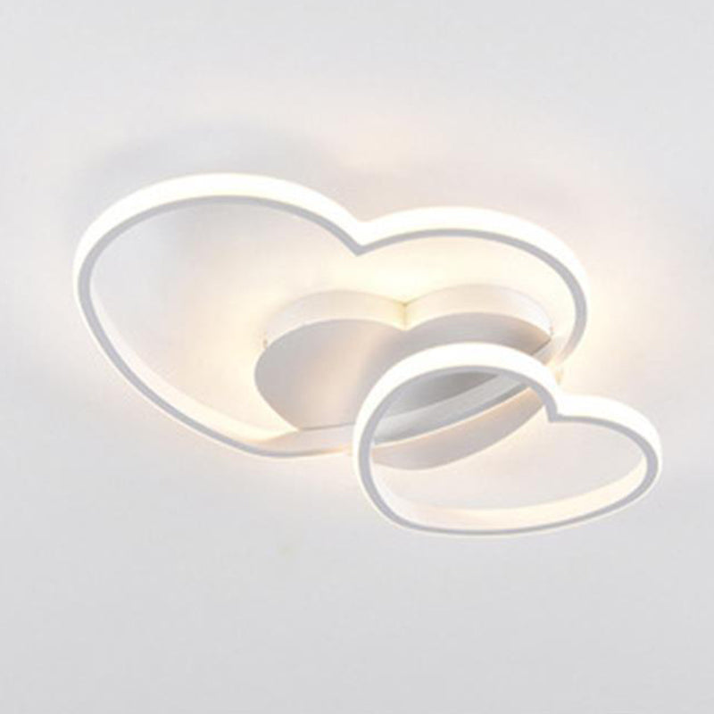 Luminaires encastrés Heart Design Plafonniers contemporains en métal à 1 lumière