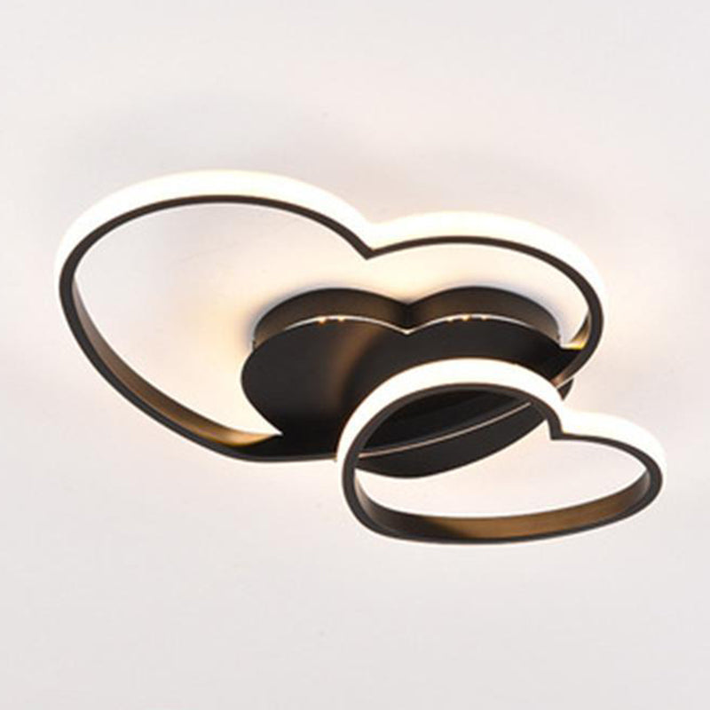 Luminaires encastrés Heart Design Plafonniers contemporains en métal à 1 lumière