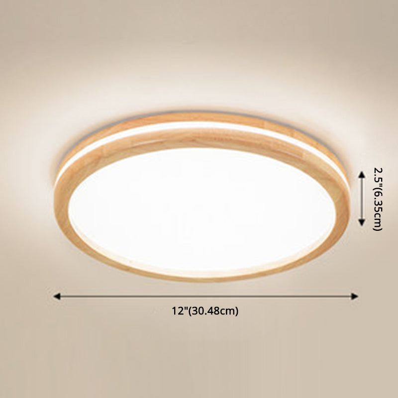 Geïntegreerde LED semi-inbouwverlichtingsarmaturen Ultra-moderne acryl plafondgemonteerde kroonluchter voor slaapkamer