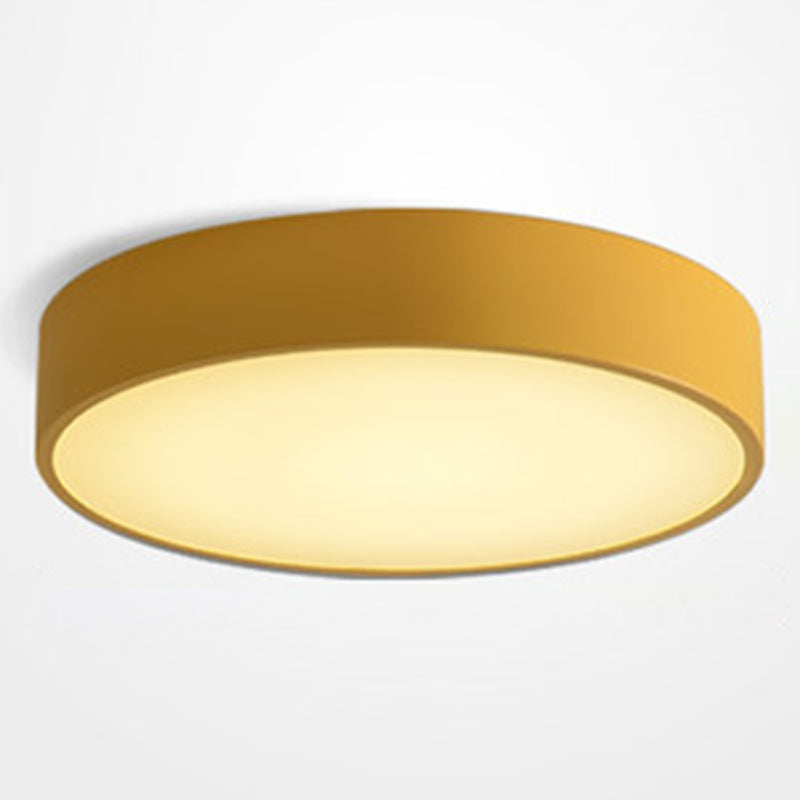Ronde inbouwverlichting 1-lichts aluminium minimalistische inbouwplafondverlichtingsarmaturen