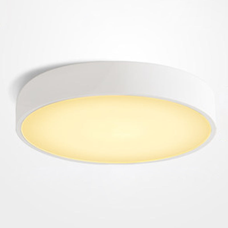 Ronde inbouwverlichting 1-lichts aluminium minimalistische inbouwplafondverlichtingsarmaturen