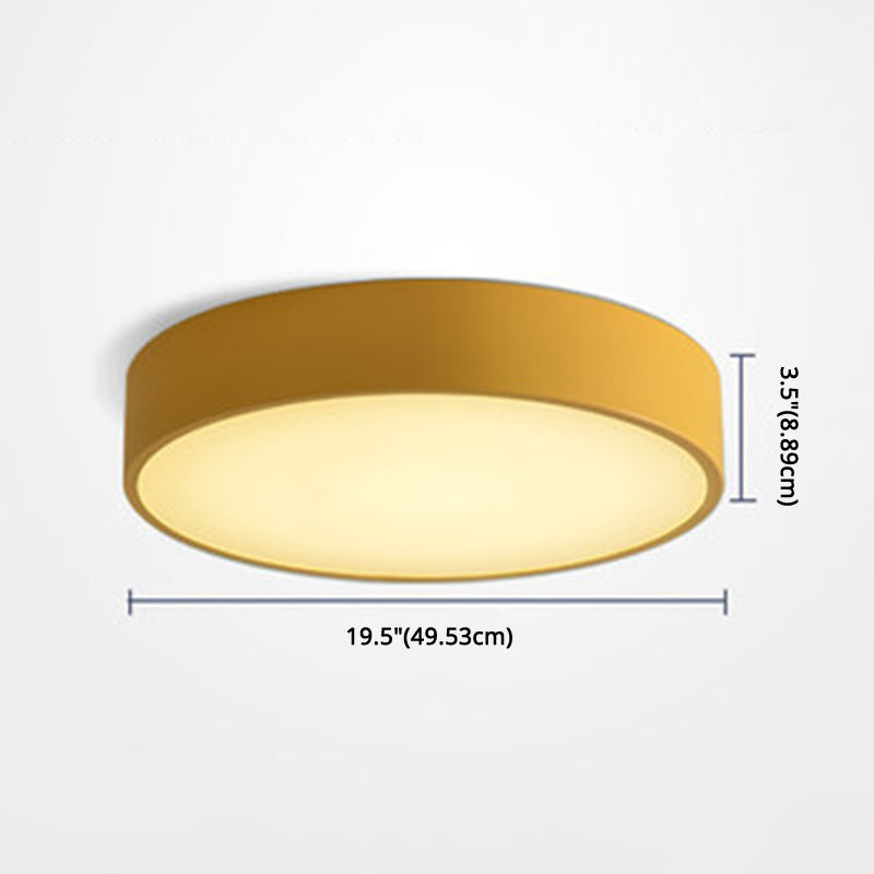 Ronde inbouwverlichting 1-lichts aluminium minimalistische inbouwplafondverlichtingsarmaturen