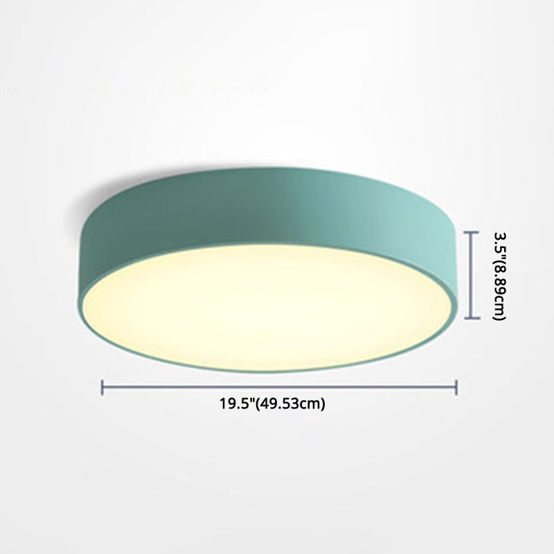 Ronde inbouwverlichting 1-lichts aluminium minimalistische inbouwplafondverlichtingsarmaturen