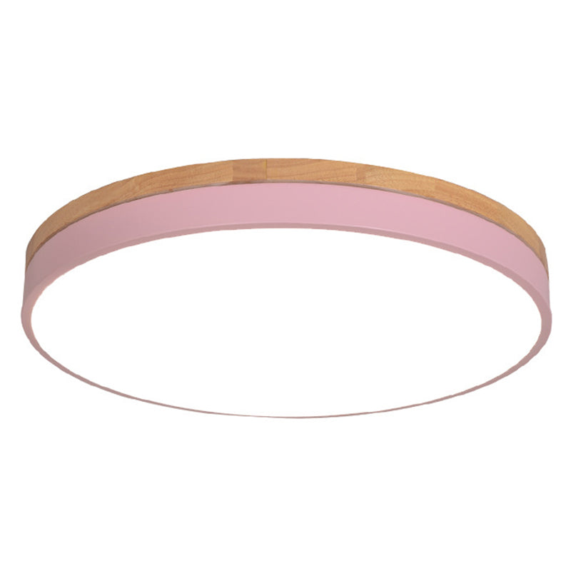 Disk Flush Mount Ceiling Light 1 Light Acrylic Minimalistic Flush Mount Ceiling Light