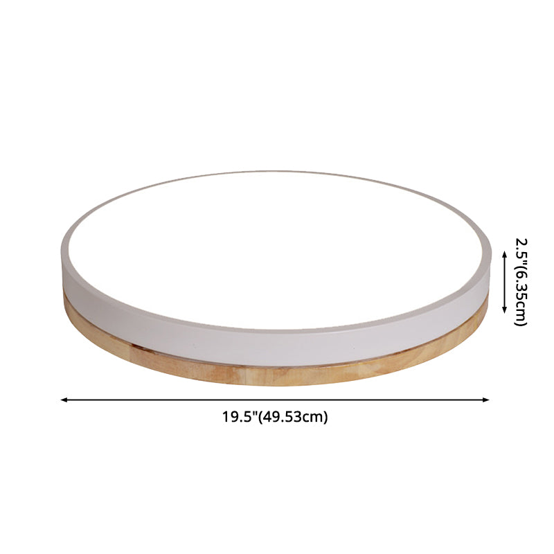 Disk Flush Mount Ceiling Light 1 Light Acrylic Minimalistic Flush Mount Ceiling Light