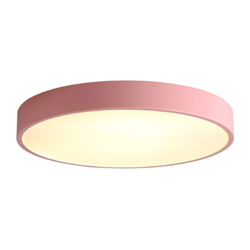 Schijfinbouw plafondlamp Minimalisme Acryl plafondmontage lichtarmatuur voor slaapkamer