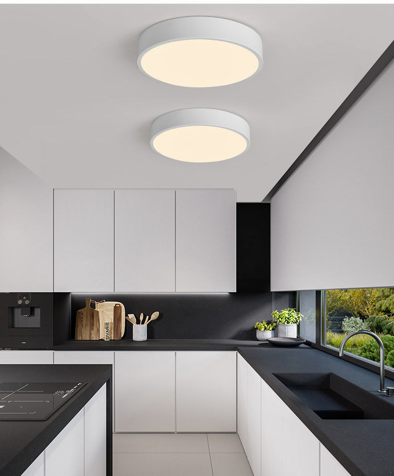 Schijfinbouw plafondlamp Minimalisme Acryl plafondmontage lichtarmatuur voor slaapkamer
