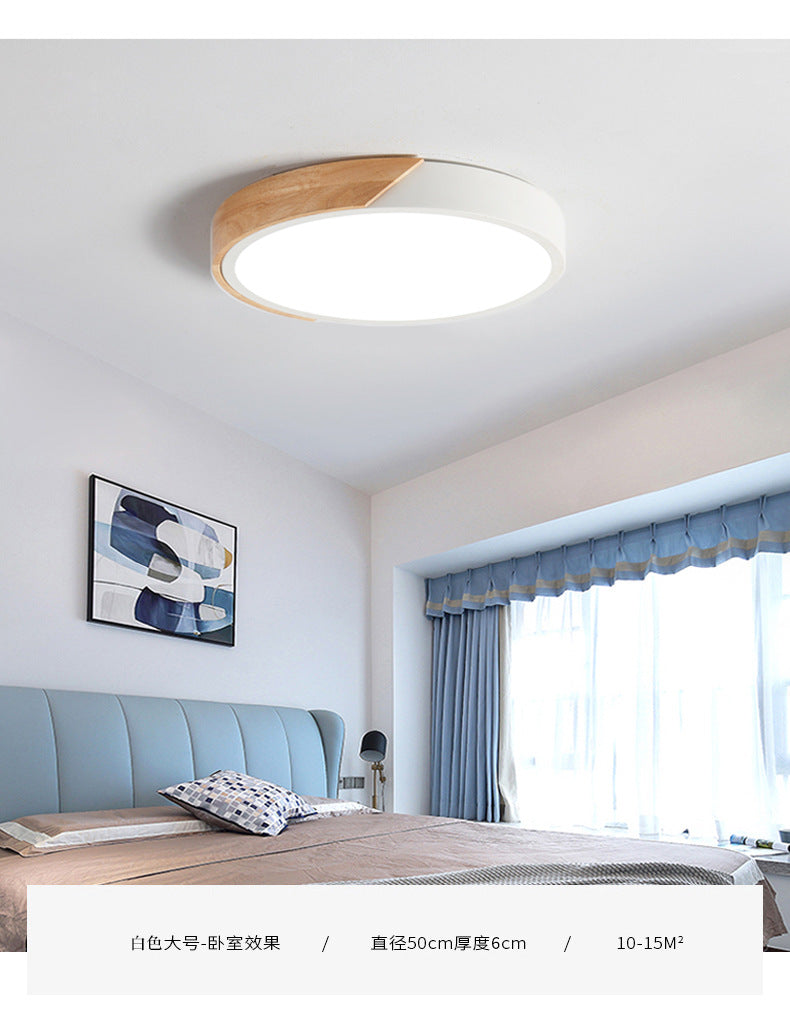 Round Flush Mount Light Fixtures Contemporary Acrylic Ceiling Light Fixtures for Bedroom