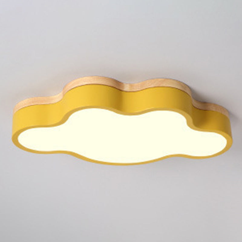 Cloud Flush Mount Lights Modernist Acrylic Ceiling Mount Light Fixture for Bedroom