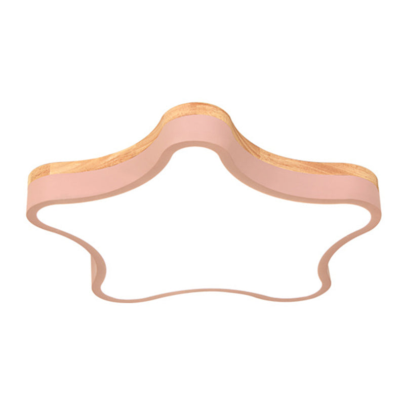 Star Shape SFlush Mount Ceiling Light Fixture Ultra-Contemporary Acrylic Ceiling Light Fixtures