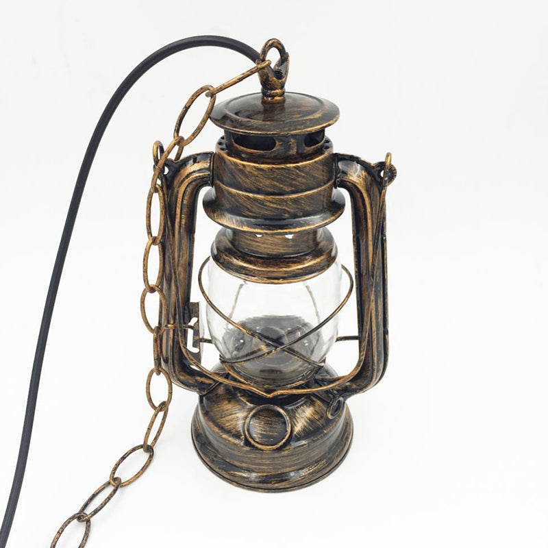 Pil d'huile 1-Light Light Light Nautical Glass Glass Glass Plafond Lampe pour salle à manger