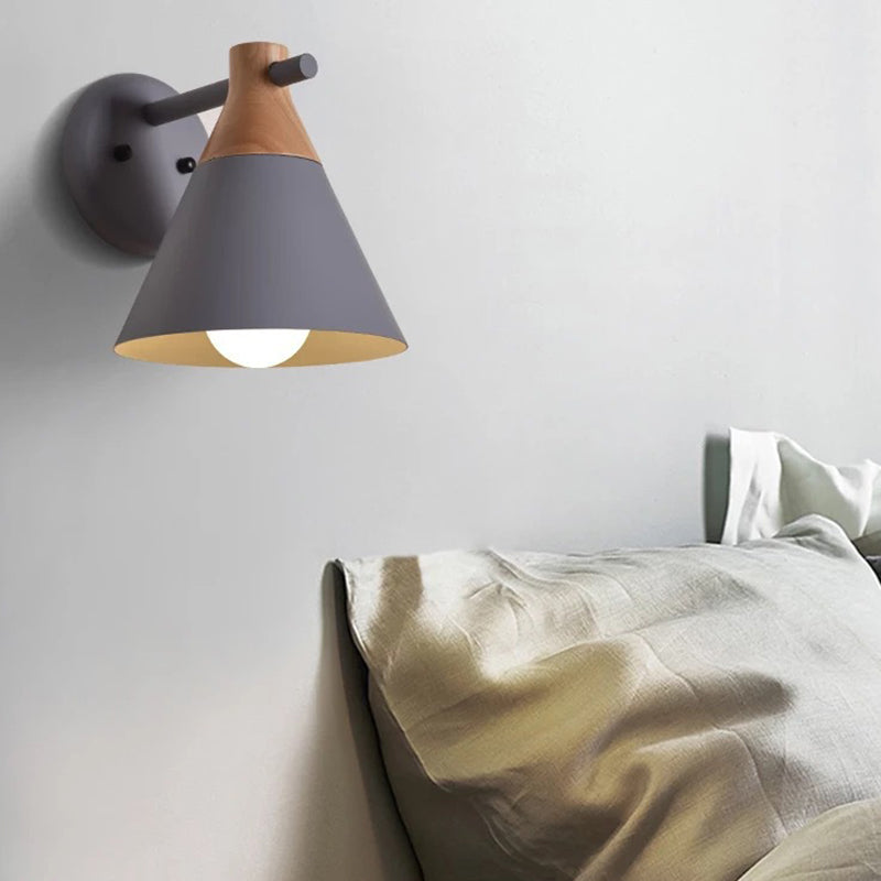 MACHAROON LUMI DI SCONCE SCONCE IN SOLIDO NORDICO