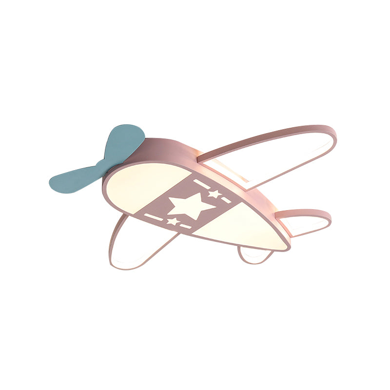 Éclairage encastré plat rose / bleu Éclairage encastré LED moderniste en métal, lumière chaude / blanche, 19,5 pouces / 25,5 pouces de large