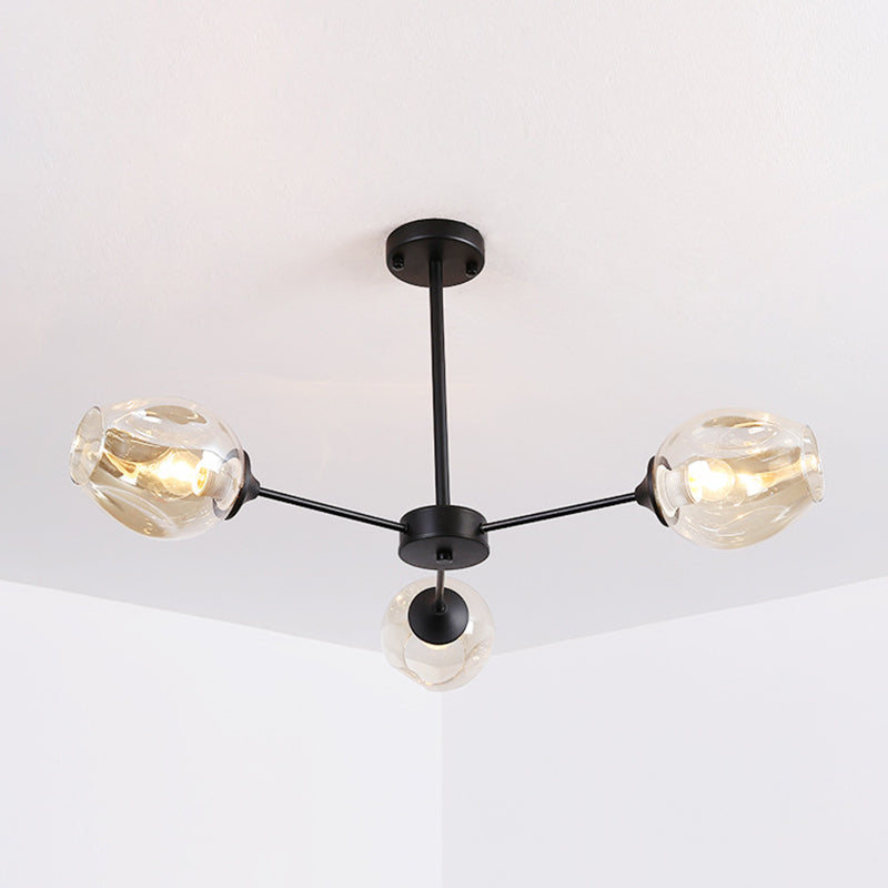 Whisky Glass Shape Branch Sospeded Light Contemporary Simplicity Hanging Lamp per soggiorno