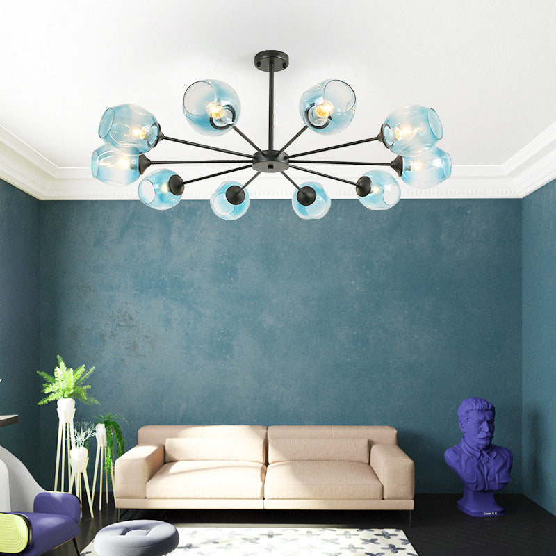 Whisky Glass Shape Branch Sospeded Light Contemporary Simplicity Hanging Lamp per soggiorno