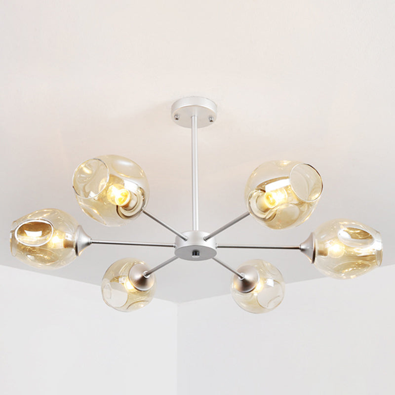 Whisky Glass Shape Branch Sospeded Light Contemporary Simplicity Hanging Lamp per soggiorno