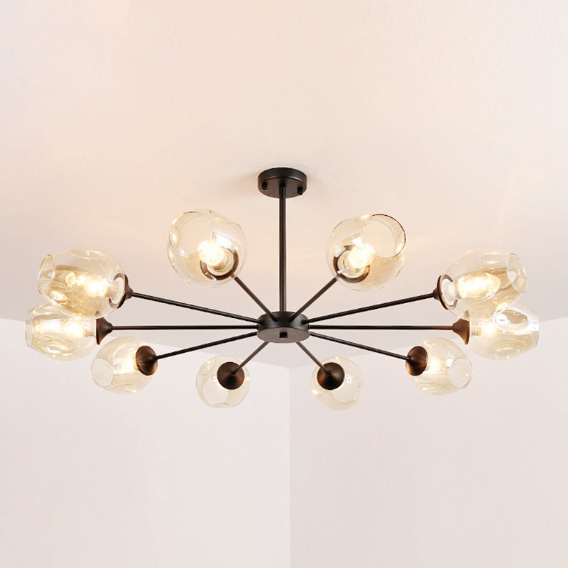 Whisky Glass Shape Branch Sospeded Light Contemporary Simplicity Hanging Lamp per soggiorno