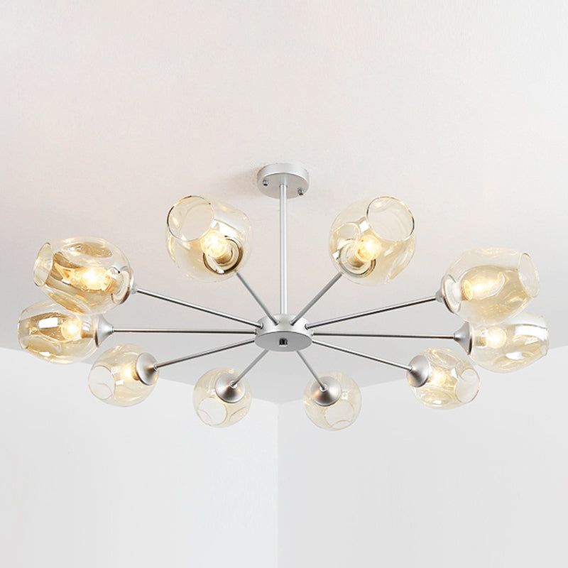 Whisky Glass Shape Branch Sospeded Light Contemporary Simplicity Hanging Lamp per soggiorno