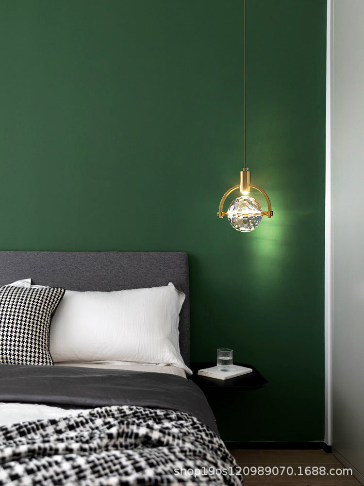 Finitura in ottone Mini Crystal Crystal Light Modern Style Modern Style Light per soggiorno bar Caffetteria bar