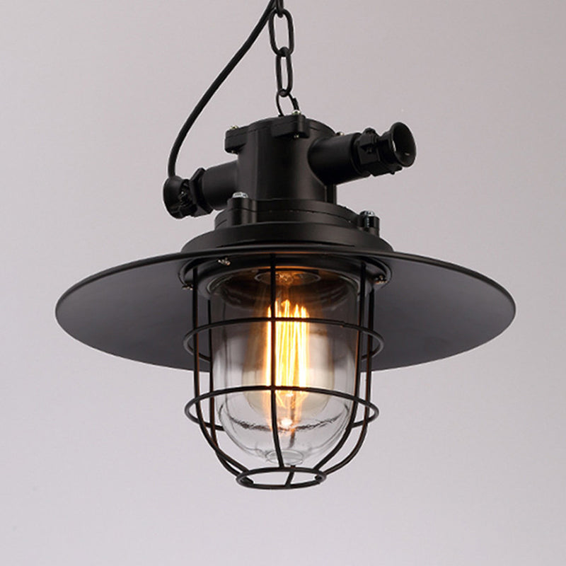 Metal Black Black Black Affermazione Light Gage Shade Industrial Spender Segret for Restaurant