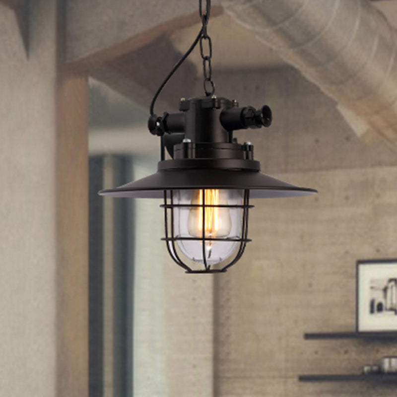 Metal Black Black Black Affermazione Light Gage Shade Industrial Spender Segret for Restaurant