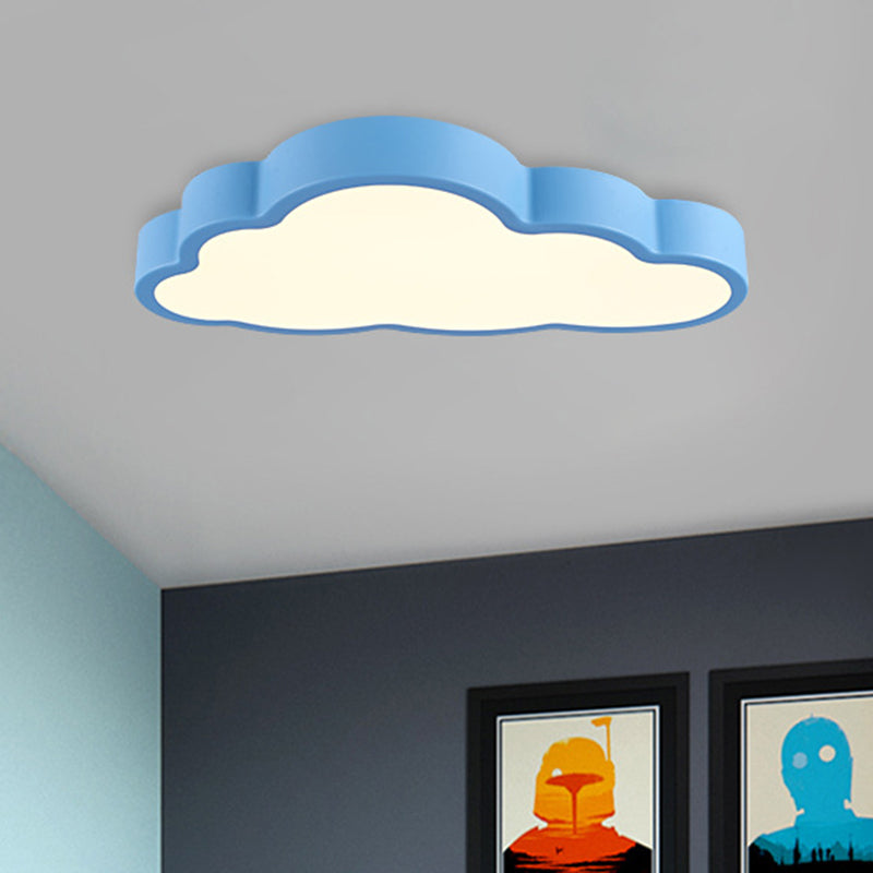 Luz de techo empotrada moderna LED de acrílico con luz de techo empotrada para dormitorio en la nube