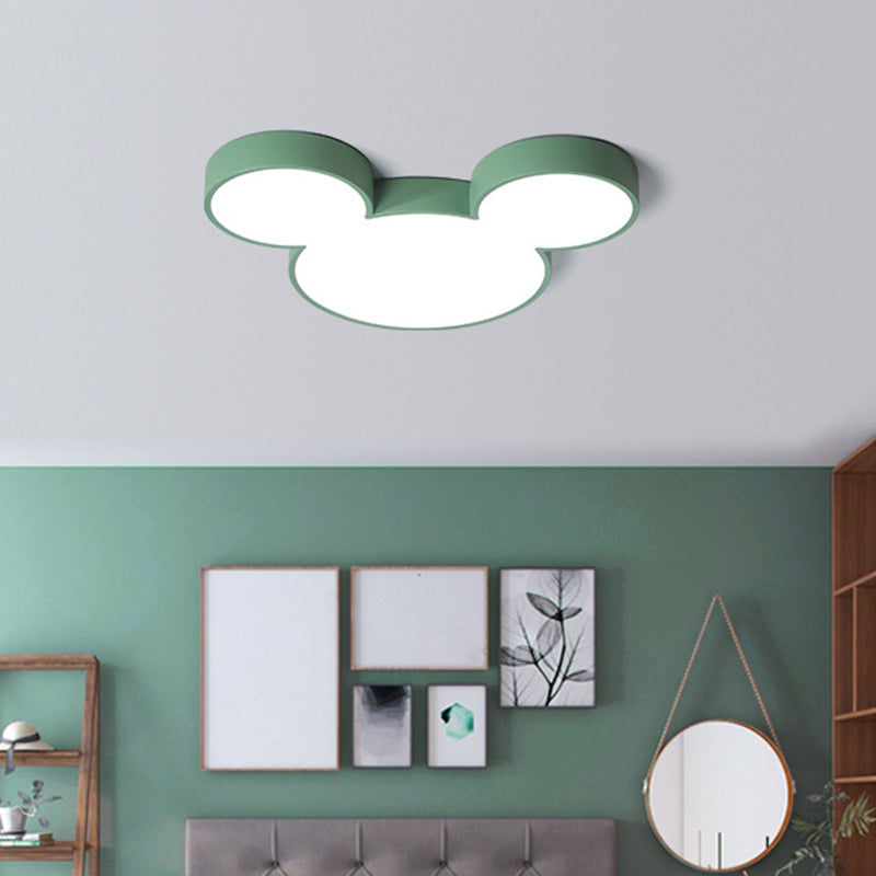 Cartoon Close To Ceiling Lighting Fixture Modern Acrylic LED Flush Mounted Ceiling Light