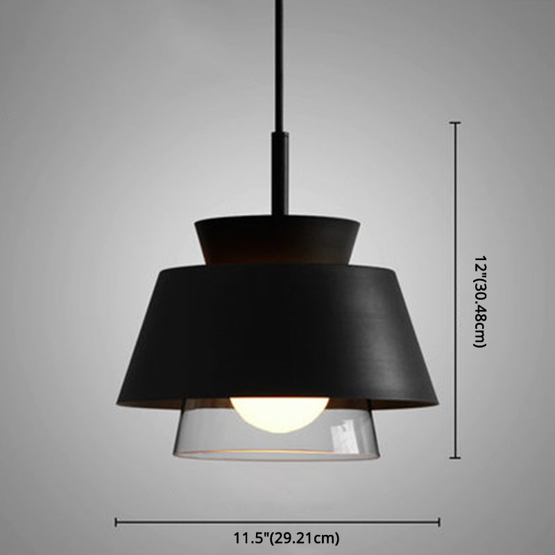 Ciotola a ciondolo Apparecchiatura illuminazione in stile contemporaneo sala da pranzo in metallo giù per il ciondolo illuminazione