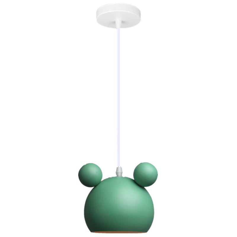 Aione a pendente a semicerbaro Sottonatura in stile minimalista in metallo il ciondolo di illuminazione