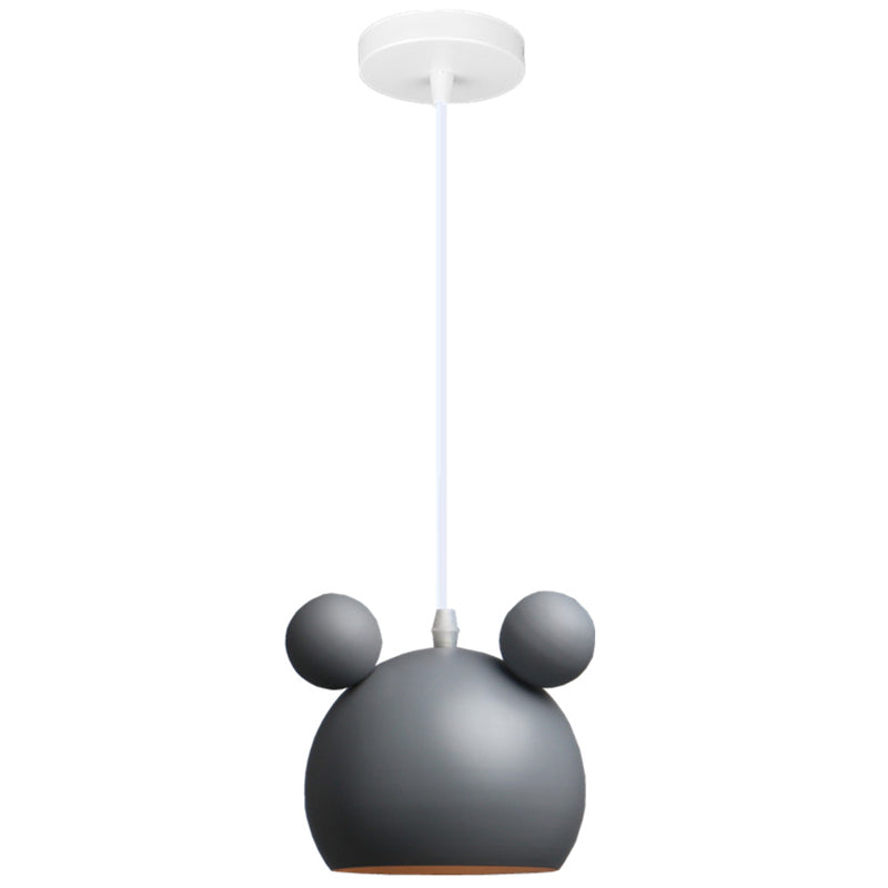 Aione a pendente a semicerbaro Sottonatura in stile minimalista in metallo il ciondolo di illuminazione