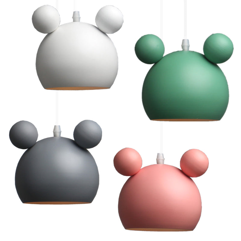 Aione a pendente a semicerbaro Sottonatura in stile minimalista in metallo il ciondolo di illuminazione