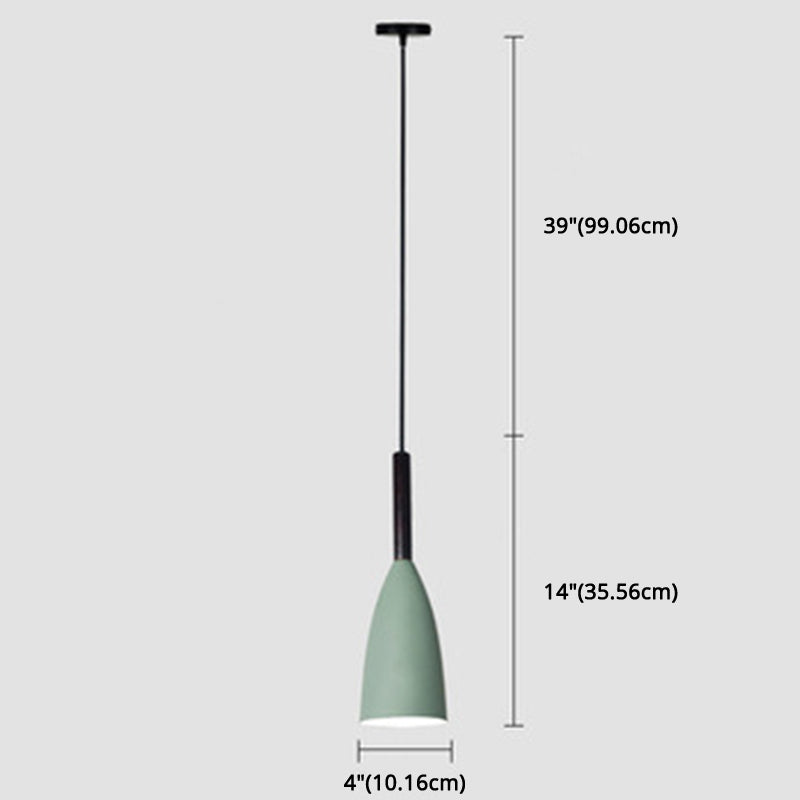 Bottle Pendant Ceiling Light Simplicity Style Metal Ceiling Pendant Lamp for Dinning Room