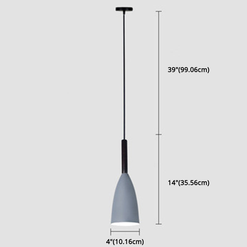 Bottle Pendant Ceiling Light Simplicity Style Metal Ceiling Pendant Lamp for Dinning Room