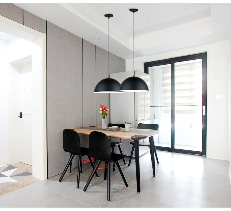 Dome contemporaneo Dome Lighting Freeture Metal Sala da pranzo a sospensione Luce a sospensione