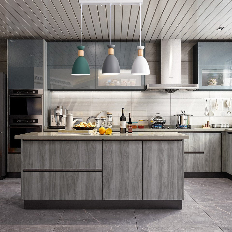 Sala da pranzo a sospensione della luce del soffitto Simplicità Apparecchio dell'illuminazione a sospensione con tonalità in metallo affusolato