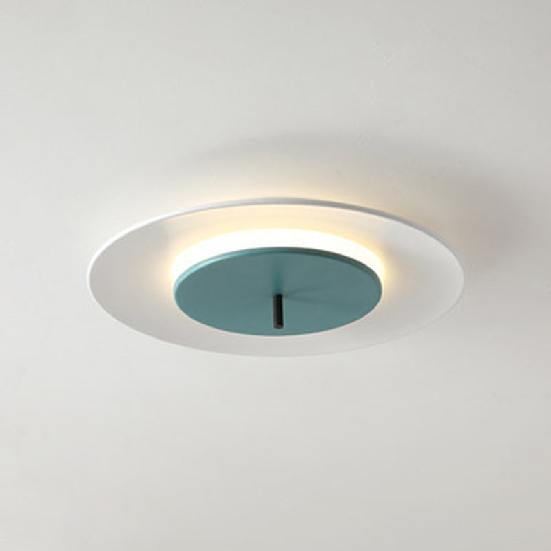 Acrylic Circle Flush Mounted Ceiling Light Nordic LED Close To Ceiling Lighting Fixture