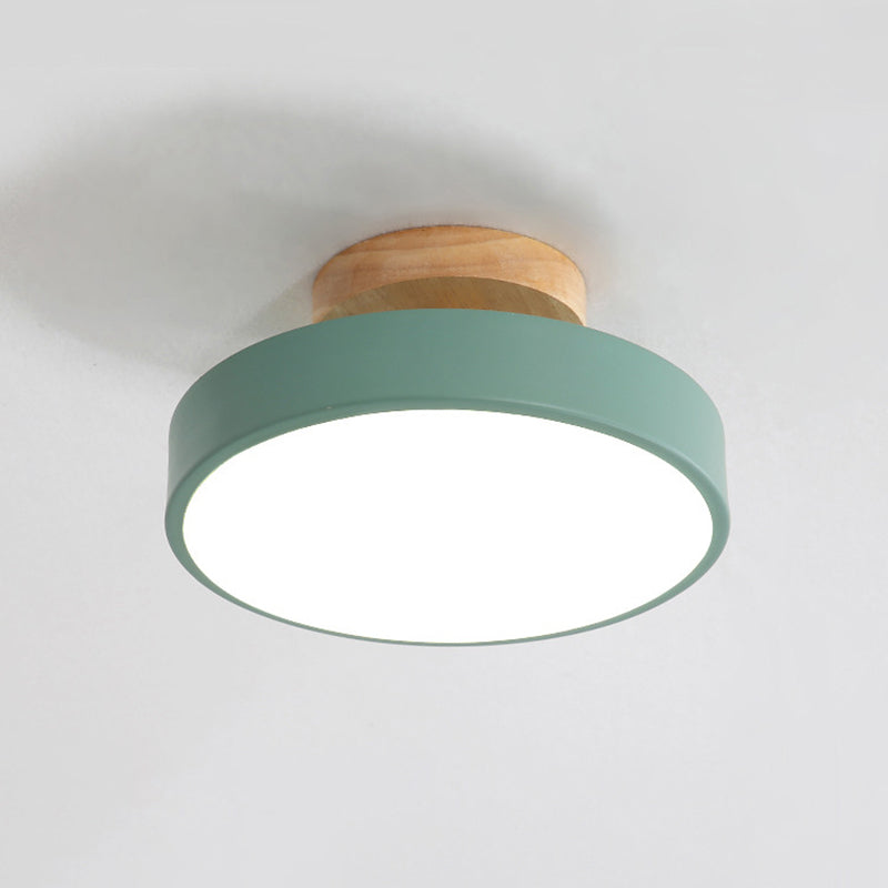 Plafonnier encastré en cercle acrylique, plafonnier LED de Style moderne