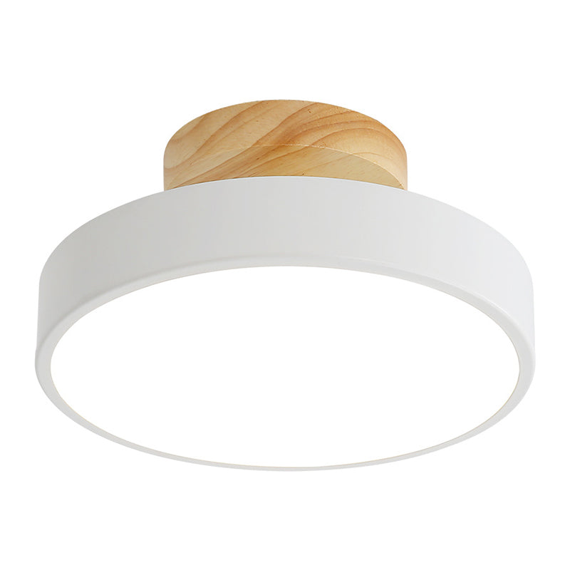 Plafonnier encastré en cercle acrylique, plafonnier LED de Style moderne