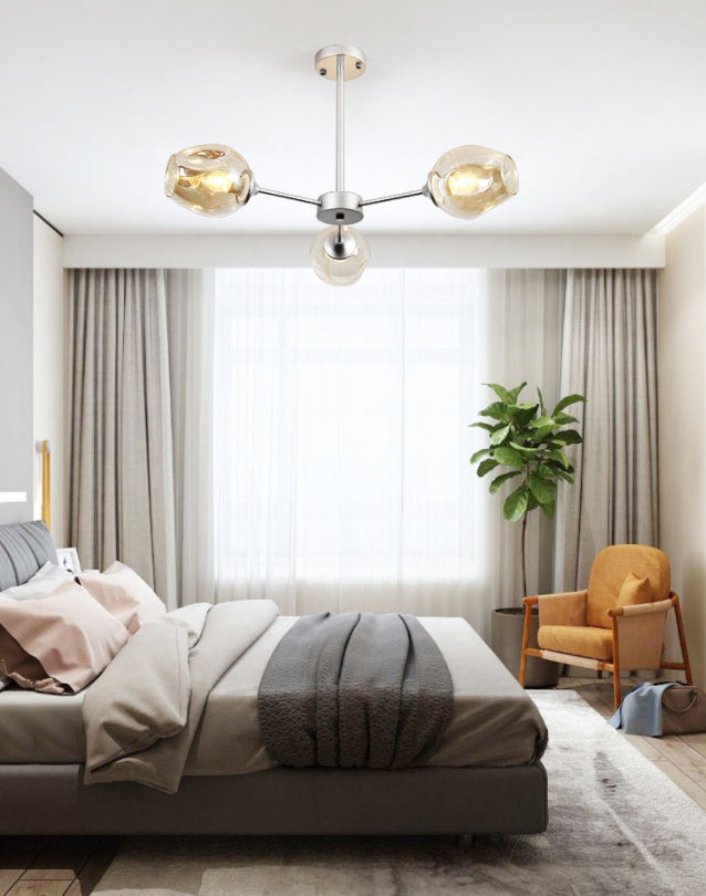 Whisky Glass Shape Branch Sospeded Light Contemporary Simplicity Hanging Lamp per soggiorno