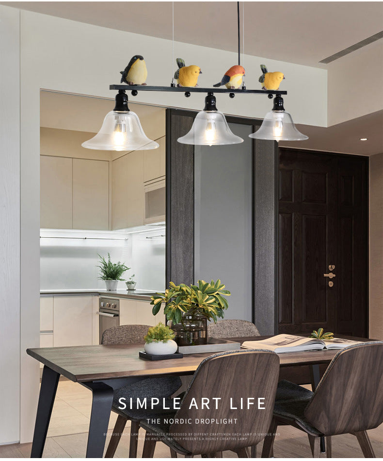 3 luces Metal Island Lighting CONE CONE CONO CONO CONO CONO Lámparas de la isla de sombra