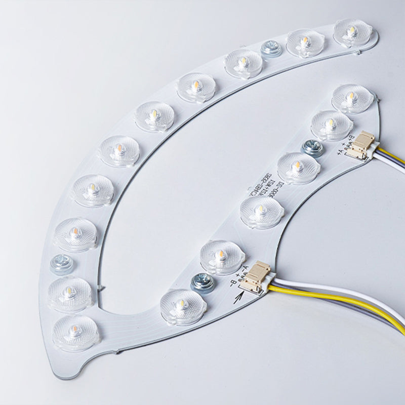 Round Flush Mount Ceiling Light Fixture Contemporary Acrylic Ceiling Mount Light Fixture for Living Room