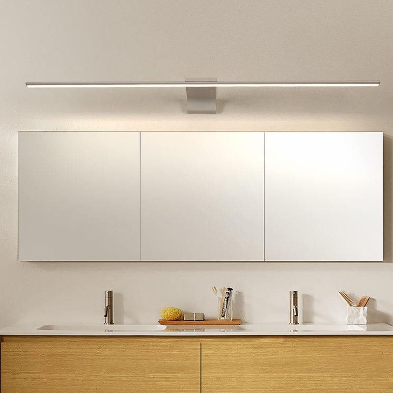 Noordse ijdelheid lamp Moderne eenvoud Led wand gemonteerde spiegel voorkant voor badkamer