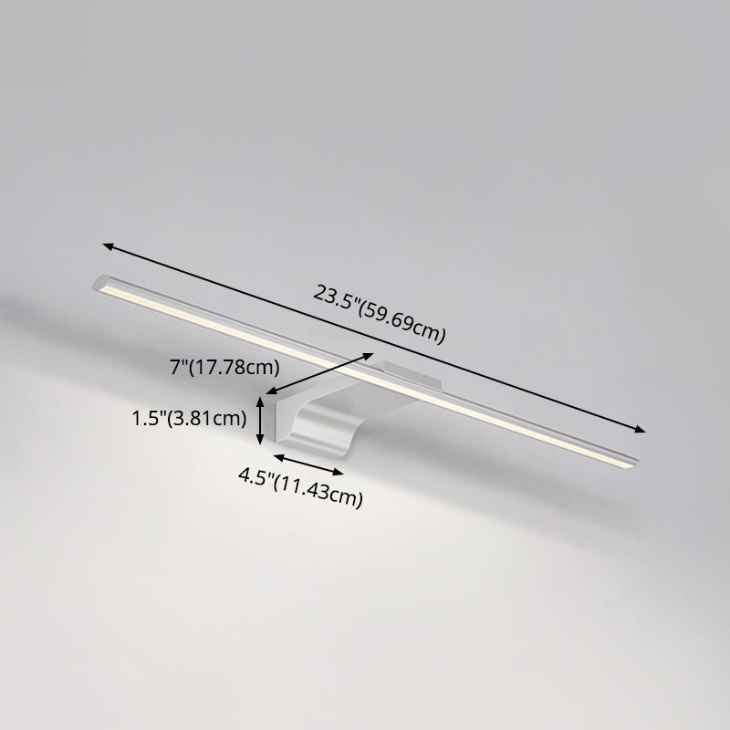 Noordse ijdelheid lamp Moderne eenvoud Led wand gemonteerde spiegel voorkant voor badkamer